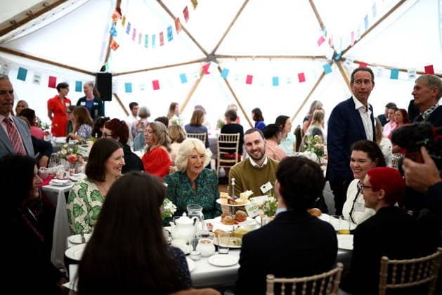 Queen Camilla attends the Big Lunch event at the British Library Britain s Queen Camilla speaks to guests during a Big Lunch event at the British Library in central London, on June 3, 2026, to mark the National Year of Reading. The Big Lunch, is the UK™s annual celebration bringing millions of neighbours and communities together in a nationwide act of friendship on the first weekend in June every year since 2009. The Queen has been Patron of The Big Lunch since 2013. The erroneous mention s appearing in the metadata of this photo by Henry NICHOLLS has been modified in AFP systems in the following manner: JUNE 3 instead of JUNE 2 . Please immediately remove the erroneous mention s from all your online services and delete it (the  Copyright: xHENRYxNICHOLLSx xPAxROTAx-xB68x xAvalonx 1107519058