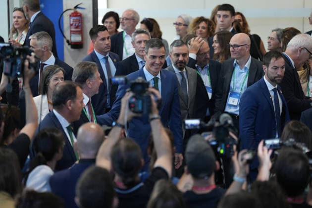 Third day of the 41st Meeting of the Cercle d Economia The President of the Government Pedro Sánchez, during the closing session of the 41st Meeting of the Cercle d Economia, on June 3, 2026, in Barcelona, Catalonia Spain This high-level economic and business forum, held at the Palau de Congressos de Catalunya, will feature the intervention of the President of the Government, Pedro Sánchez, who will address the priorities of the economic agenda of the legislature and Spains position in the face of the new challenges of the European Unions model of competitiveness and autonomy The President of the Government Pedro Sánchez during the closing session of the 41st Meeting of the Cercle d Economia, on June 3, 2026, in Barcelona, Catalonia Spain  Copyright: xDavidxZorrakinox 7568907