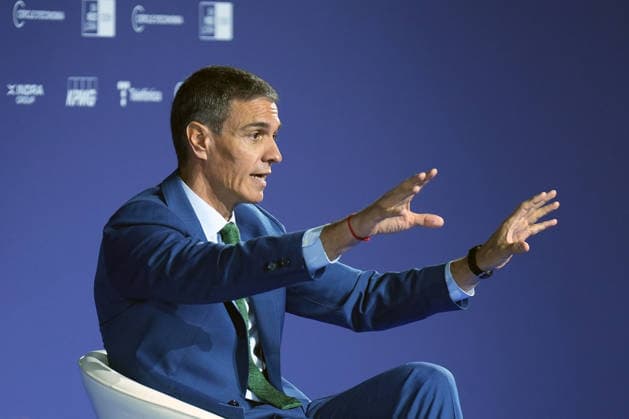 Third day of the 41st Meeting of the Cercle d Economia The President of the Government Pedro Sánchez, during the closing session of the 41st Meeting of the Cercle d Economia, on June 3, 2026, in Barcelona, Catalonia Spain This high-level economic and business forum, held at the Palau de Congressos de Catalunya, will feature the intervention of the President of the Government, Pedro Sánchez, who will address the priorities of the economic agenda of the legislature and Spains position in the face of the new challenges of the European Unions model of competitiveness and autonomy The President of the Government Pedro Sánchez during the closing session of the 41st Meeting of the Cercle d Economia, on June 3, 2026, in Barcelona, Catalonia Spain  Copyright: xDavidxZorrakinox 7568913