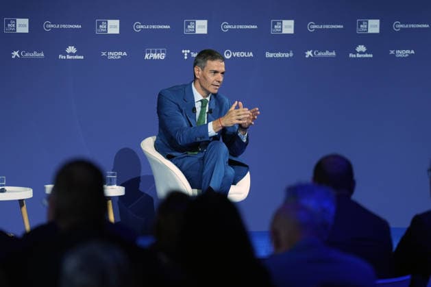Third day of the 41st Meeting of the Cercle d Economia The President of the Government Pedro Sánchez, during the closing session of the 41st Meeting of the Cercle d Economia, on June 3, 2026, in Barcelona, Catalonia Spain This high-level economic and business forum, held at the Palau de Congressos de Catalunya, will feature the intervention of the President of the Government, Pedro Sánchez, who will address the priorities of the economic agenda of the legislature and Spains position in the face of the new challenges of the European Unions model of competitiveness and autonomy The President of the Government Pedro Sánchez during the closing session of the 41st Meeting of the Cercle d Economia, on June 3, 2026, in Barcelona, Catalonia Spain  Copyright: xDavidxZorrakinox 7568923