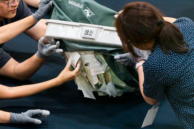 June 3, 2026, Seoul, South Korea: Poll workers count ballots after the conclusion of voting in South KoreaÃ¢â‚¬â ¢s local elections on Wednesday, June 3, 2026 in Seoul, South Korea. Seoul South Korea  - ZUMAh163 20260603_znp_h163_033 Copyright: xJintakxHanx