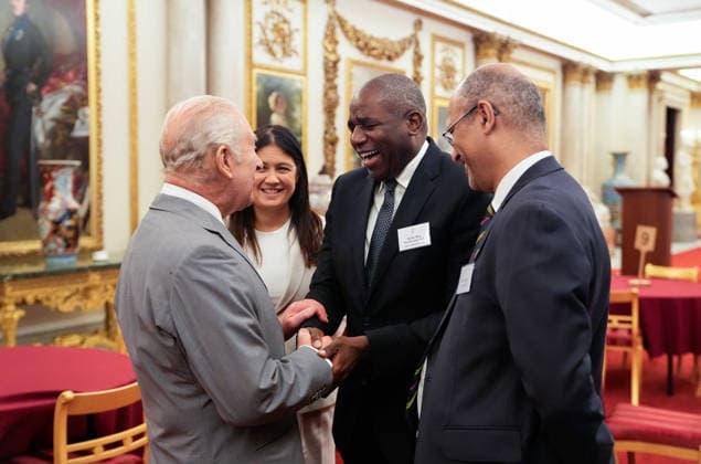 Youth Opportunity Summit King Charles III meets with Deputy Prime Minister and Justice Secretary David Lammy as he hosts a Youth Opportunity Summit, at Buckingham Palace in London. Picture date: Wednesday June 3, 2026., Credit:Andrew Matthews PA ROTA - B68 Avalon UK, London  Copyright: xAndrewxMatthewsx xPAxROTAx-xB68x xAvalonx 1107518691