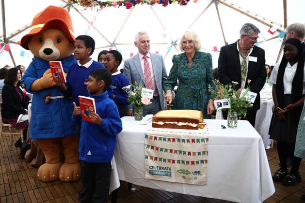 . 03 06 2026. London, United Kingdom. Queen Camilla at the Big Lunch event, part of the National Year of Reading, at the British Library in London..  xPoolx xi-Imagesx IIM-26804-0008