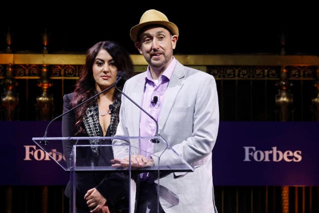 Chief Content Officer.Forbes Randall Lane and Editor-at-Large & Founder, Iconoclast Forbes Maneet Ahuja speak at the 2025 Forbes Iconoclast Summit on Wednesday, June 3, 2026 at Gotham Hall in New York City.  NYP20260603107 JohnxAngelillo