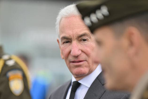 Brigitte Macron And Charles Kushner Welcome American Veterans At D-Day Anniversary - Deauville Brigitte Macron and United States Ambassador to France Charles Kushner attend the 82nd anniversary of the D-Day landings at Deauville Airport to welcome American veterans in Deauville, France on June 3, 2026. Photo by Franck Castel ABACAPRESS.COM Deauville France  Copyright: xCastelxFranck ABACAx