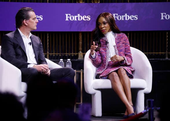 Global Economist and Member of the UK s House of Lords Dambisa Moyo speaks at the 2025 Forbes Iconoclast Summit on Wednesday, June 3, 2026 at Gotham Hall in New York City.  NYP20260603118 JohnxAngelillo