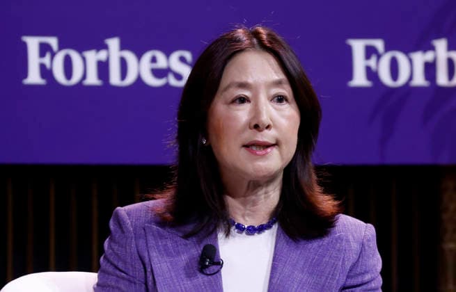 Vice Chair, BSE Global and Owner of the New York Liberty & the Brooklyn Nets Clara Wu Tsai speaks at the 2025 Forbes Iconoclast Summit on Wednesday, June 3, 2026 at Gotham Hall in New York City.  NYP20260603119 JohnxAngelillo