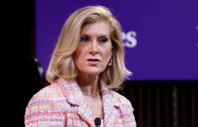 CEO JPMorganChase Asset & Wealth Management Mary Callahan Erdoes speaks at the 2025 Forbes Iconoclast Summit on Wednesday, June 3, 2026 at Gotham Hall in New York City.  NYP20260603116 JohnxAngelillo