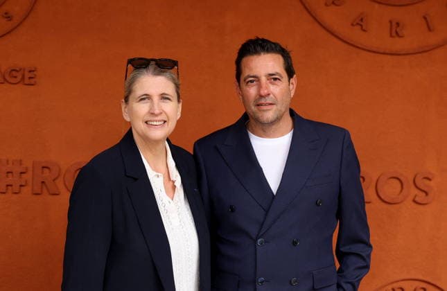 Stéphanie Le Quellec and Christophe Lamolle DG Maisons Le Quellec in the village during the French Open Tennis Championships at Roland Garros 2026 Paris, on June 3rd, 2026 Jacovides Moreau Bestimage Celebrities in the village during the French Open Tennis Championships at Roland Garros 2026 Paris, on June 3rd, 2026 Paris France  Copyright: xJACOVIDES-MOREAUx xBESTIMAGExJACOVIDES-MOREAUx xBESTIMAGEx