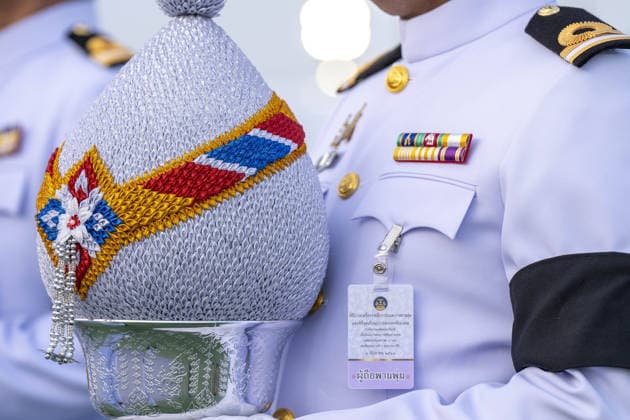 Birthday of Thai Queen Suthida in Bangkok BANGKOK, THAILAND - JUNE 03: Members of a military guard of honor stand in formation during a ceremony celebrating the birthday of Thai Queen Suthida Bajrasudhabimalalakshana at Sanam Luang Royal Field in Bangkok, Thailand on June 03, 2026. Adryel Talamantes Anadolu Bangkok Thailand. Editorial use only. Please get in touch for any other usage.  Copyright: x2026xAnadoluxAdryelxTalamantesx