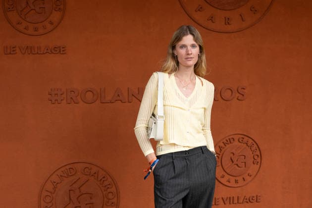 French Open - VIPs At The Village LZ Constance Jablonski attends the 2026 French Open at Roland Garros on June 3, 2026 in Paris, France. Photo by Laurent Zabulon ABACAPRESS.COM  Copyright: xZabulonxLaurent ABACAx