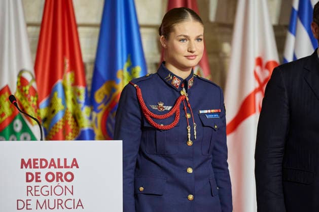 June 3, 2026, Murcia, Murcia, Spain: CROWN PRINCESS LEONOR of Spain receives the Gold Medal of the Region of Murcia Murcia Spain - ZUMAc260 20260603_zep_c260_051 Copyright: xMikexChicorrox