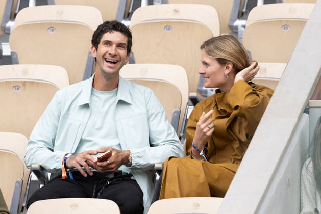 Matthias Dandois and his partner Constance Jablonski in the stands during the Day Eleven of the 2026 Roland Garros French Open on June 03, 2026 in Paris, France Jacovides Moreau Bestimage Celebs in the stands during the Day Eleven of the 2026 French Open on June 03, 2026 in Paris, France Paris France  Copyright: xJACOVIDES-MOREAUx xBESTIMAGExJACOVIDES-MOREAUx xBESTIMAGEx