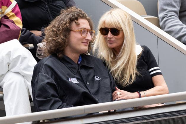 Joalukas Noah and his mother Isabelle Camus in the stands during the Day Eleven of the 2026 Roland Garros French Open on June 03, 2026 in Paris, France Jacovides Moreau Bestimage Celebs in the stands during the Day Eleven of the 2026 French Open on June 03, 2026 in Paris, France Paris France  Copyright: xJACOVIDES-MOREAUx xBESTIMAGExJACOVIDES-MOREAUx xBESTIMAGEx