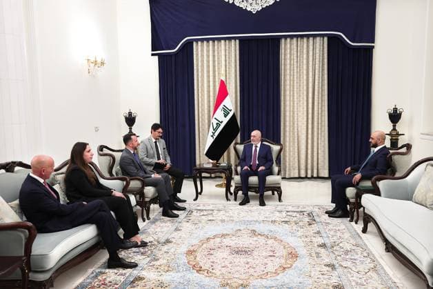 Iraqi President receives Italian ambassador in Baghdad Iraqi President Nizar Amidi receives Italy s Ambassador to Iraq, Niccolò Fontana, at Al-Salam Palace in Baghdad, Iraq, on June 3, 2026. During the meeting, the president affirmed that Iraq is moving steadily toward consolidating stability and enhancing development opportunities. Photo by Iraqi Presidency Office Baghdad Baghdad Iraq 030626_Iraq_IPO_00(2) Copyright: xapaimagesxIraqixPresidencyxOfficex xapaimagesx