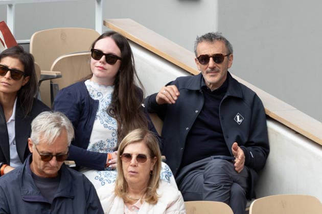 2026 French Open - Aude Fraineau, Elie Semoun In Stand Day 11 NB Aude Fraineau, Elie Semoun in stand day 11 during the 2026 French Open at Roland Garros on June 03, 2026 in Paris, France. Photo by Nasser Berzane ABACAPRESS.COM  Copyright: xBerzanexNasser ABACAx