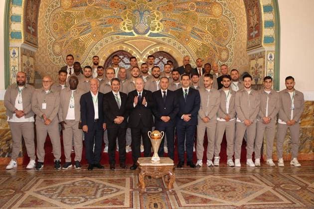 Algerian President honors champion athletes at People’s Palace ceremony Algerian President Abdelmadjid Tebboune attends a ceremony honoring a group of Algerian athletes who achieved titles in continental and international competitions at the People’s Palace in Algiers, Algeria, on June 3, 2026. The ceremony was held in recognition of their sporting achievements and their representation of Algeria in international events. Photo by Algerian Presidency Office Algeria Algeria Algeria 030626_Algiers_ÙAPO_00(7) Copyright: xapaimagesxAlgerianxPresidencyxOfficex xapaimagesx