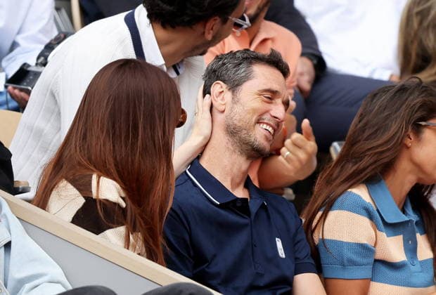 Alison Wheeler and her partner Jeremie Elkaïm in the stands during the Day Eleven of the 2026 Roland Garros French Open on June 03, 2026 in Paris, France Jacovides Moreau Bestimage Celebs in the stands during the Day Eleven of the 2026 French Open on June 03, 2026 in Paris, France Paris France  Copyright: xJACOVIDES-MOREAUx xBESTIMAGExJACOVIDES-MOREAUx xBESTIMAGEx