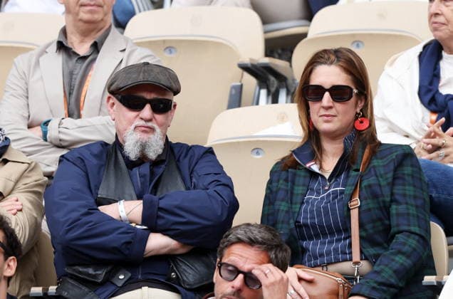 Charlélie Couture and his daughter Shaan in the stands during the Day Eleven of the 2026 French Open on June 03, 2026 in Paris, France Jacovides Moreau Bestimage Celebs in the stands during the Day Eleven of the 2026 French Open on June 03, 2026 in Paris, France Paris France  Copyright: xJACOVIDES-MOREAUx xBESTIMAGExJACOVIDES-MOREAUx xBESTIMAGEx