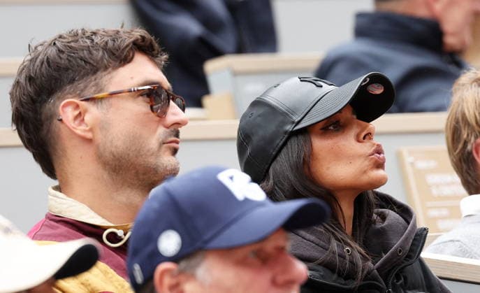 Singer Shy m and Jérémy Frérot in the stands during the Day Eleven of the 2026 Roland Garros French Tennis Open on June 03, 2026 in Paris, France Jacovides Moreau Bestimage Celebs in the stands during the Day Eleven of the 2026 French Open on June 03, 2026 in Paris, France Paris France  Copyright: xJACOVIDES-MOREAUx xBESTIMAGExJACOVIDES-MOREAUx xBESTIMAGEx