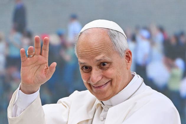 ITALY - POPE LEO XIV DURING HIOS WEEKLY GENERAL AUDIENCE IN ST PETER S SQUARE AT THE VATICAN - 2026 6 3 Italy, Rome, Vatican, 2026 6 3 Pope Leo XIV during his weekly general audience in St. Peter Square at the Vatican - ALESSIA GIULIANI Catholic Press Photo EDITORIAL USE ONLY - NO BOOKS Copyright: xALESSIAxGIULIANIx CPPx