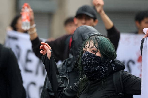 Santiago, June 3, 2026 The Chilean Student Confederation calls for a national strike, with a march from Plaza Baquedano Jonnathan Oyarzun Aton Chile, Aton 1161867  Copyright: JONNATHANxOYARZUN ATONxCHILE