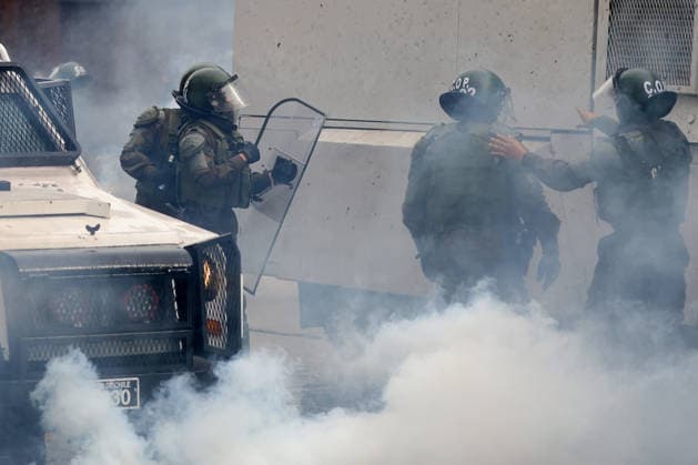 Santiago, June 3, 2026 The Chilean Student Confederation calls for a national strike day, with a march from Plaza Baquedano Jonnathan Oyarzun Aton Chile, Aton 1161868  Copyright: JONNATHANxOYARZUN ATONxCHILE