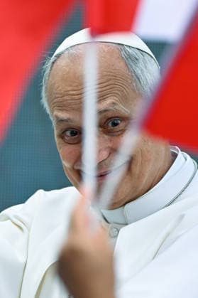 ITALY - POPE LEO XIV DURING HIOS WEEKLY GENERAL AUDIENCE IN ST PETER S SQUARE AT THE VATICAN - 2026 6 3 Italy, Rome, Vatican, 2026 6 3 Pope Leo XIV during his weekly general audience in St. Peter Square at the Vatican - ALESSIA GIULIANI Catholic Press Photo EDITORIAL USE ONLY - NO BOOKS Copyright: xALESSIAxGIULIANIx CPPx