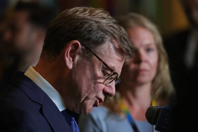 June 3, 2026, New York, New York, USA: GermanyÃ¢â‚¬â ¢s Federal Minister for Foreign Affairs JOHANN WADEPHUL speaks to reporters at the General Assembly stakeout after Germany lost its bid for a non-permanent seat on the UN Security Council for the 2027Ã¢â‚¬2028 term, with Austria and Portugal elected from the Western European and Others Group, at UNHQ. New York USA - ZUMAo116 20260603_znp_o116_007 Copyright: xBiancaxOterox