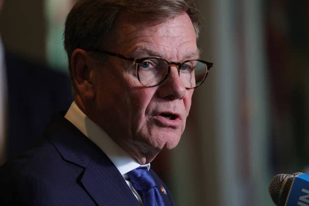 June 3, 2026, New York, New York, USA: GermanyÃ¢â‚¬â ¢s Federal Minister for Foreign Affairs JOHANN WADEPHUL speaks to reporters at the General Assembly stakeout after Germany lost its bid for a non-permanent seat on the UN Security Council for the 2027Ã¢â‚¬2028 term, with Austria and Portugal elected from the Western European and Others Group, at UNHQ. New York USA - ZUMAo116 20260603_znp_o116_016 Copyright: xBiancaxOterox