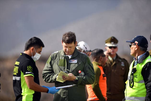 La Higuera June 03, 2026 Pillan T 35 aircraft of the Chilean Air Force suffers plane crash in the sector of quebrada onda in the commune of La Higuera, Coquimbo region Alejandro Pizarro Ubilla Aton Chile, La Higuera Chile Aton 1161986  Copyright: ALEJANDROxPIZARRO ATONCHILE