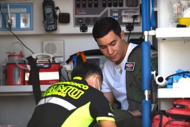 La Higuera June 03, 2026 Pillan T 35 aircraft of the Chilean Air Force suffers plane crash in the area of quebrada onda in the commune of La Higuera, Coquimbo region Alejandro Pizarro Ubilla Aton Chile, La Higuera Chile Aton 1161996  Copyright: ALEJANDROxPIZARRO ATONCHILE
