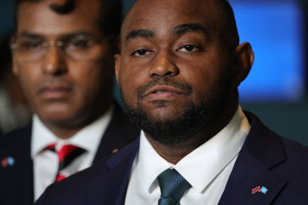 June 3, 2026, New York, New York, USA: Trinidad and TobagoÃ¢â‚¬â ¢s Minister of Foreign and CARICOM Affairs SEAN SOBERS speaks after Trinidad and Tobago was elected to a non-permanent seat on the UN Security Council for the 2027Ã¢â‚¬2028 term inside the General Assembly Hall at UNHQ. New York USA  - ZUMAo116 20260603_znp_o116_023 Copyright: xBiancaxOterox
