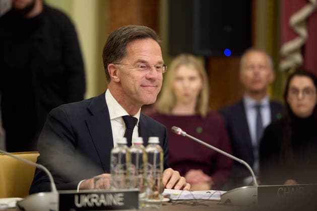 NATO-Ukraine Council Volodymyr Zelenskyy, Mark Rutte and other officials take part in the NATO - Ukraine Council, Kyiv, 3 June 2026, Credit:Office of the President of Ukraine B66 Avalon  Copyright: xOfficexofxthexPresidentxofxUkrainex xB66x xAvalonx 1107567631