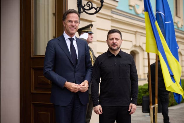 NATO-Ukraine Council Volodymyr Zelenskyy, Mark Rutte and other officials take part in the NATO - Ukraine Council, Kyiv, 3 June 2026, Credit:Office of the President of Ukraine B66 Avalon  Copyright: xOfficexofxthexPresidentxofxUkrainex xB66x xAvalonx 1107567673