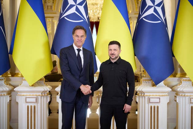 NATO-Ukraine Council Volodymyr Zelenskyy, Mark Rutte and other officials take part in the NATO - Ukraine Council, Kyiv, 3 June 2026, Credit:Office of the President of Ukraine B66 Avalon  Copyright: xOfficexofxthexPresidentxofxUkrainex xB66x xAvalonx 1107567678