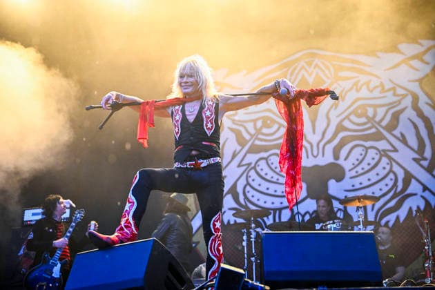 SÖLVESBORG, SVERIGE 20260603 Michael Monroe, Finland, spelar under onsdagen, Sweden Rock Festival utanför Sölvesborg. SÖLVESBORG SVERIGE x10080x *** SÖLVESBORG, SWEDEN 20260603 Michael Monroe, Finland, plays on Wednesday, Sweden Rock Festival outside Sölvesborg SÖLVESBORG SWEDEN x10080x  Copyright: xFredrikxSandberg TTx SWEDEN ROCK FESTIVAL 2026 OZaIBIhyFFE