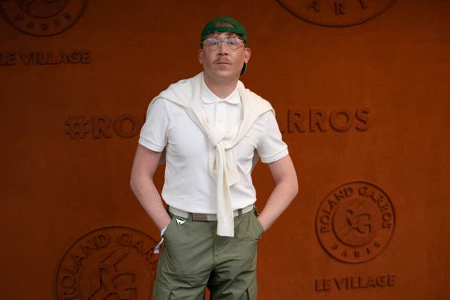French Open - VIPs At The Village LZ Eddy de Pretto attends the 2026 French Open at Roland Garros on June 3, 2026 in Paris, France. Photo by Laurent Zabulon ABACAPRESS.COM  Copyright: xZabulonxLaurent ABACAx