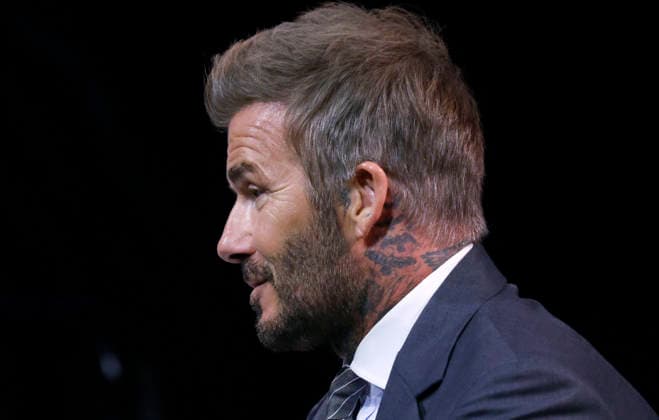 Partner, Authentic Brands Group and Co-Owner, Inter Miami CF Sir David Beckham speaks at the 2025 Forbes Iconoclast Summit on Wednesday, June 3, 2026 at Gotham Hall in New York City.  NYP20260603139 JohnxAngelillo