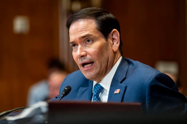 Secretary of State Marco Rubio speaks during a Senate Appropriations Subcommittee on State, Foreign Operations, and Related Programs hearing on the proposed fiscal year 2027 budget request for the State Department in the Dirksen Senate Office Building near the U.S. Capitol in Washington, DC on Wednesday, June 3, 2026.  WAP20260603537 BONNIExCASH