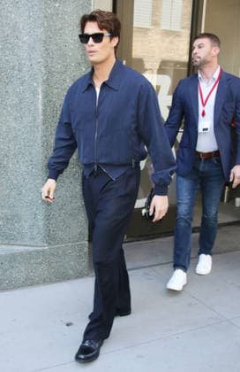 NEW YORK, NY- JUNE 3: Nicholas Galitzine seen exiting ABC s The View on June 03, 2026 in New York City. Copyright: xRWx