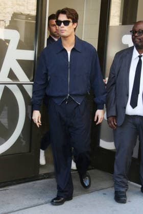 NEW YORK, NY- JUNE 3: Nicholas Galitzine seen exiting ABC s The View on June 03, 2026 in New York City. Copyright: xRWx
