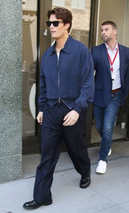 NEW YORK, NY- JUNE 3: Nicholas Galitzine seen exiting ABC s The View on June 03, 2026 in New York City. Copyright: xRWx