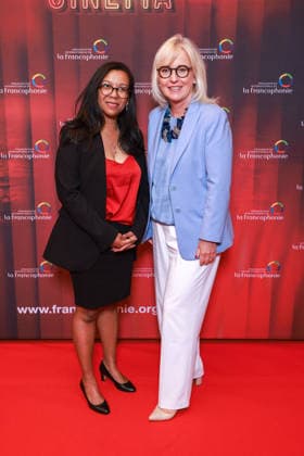 La Francophonie Fait Son Cinema Photocall - Paris Diana Ramarohetra and Caroline de Saint Hilaire attend the photocall for the La Francophonie Fait Son Cinema evening held at the Elysees Biarritz in Paris, France on June 3, 2026. Photo by David Boyer ABACAPRESS.COM Paris France  Copyright: xBoyerxDavid ABACAx