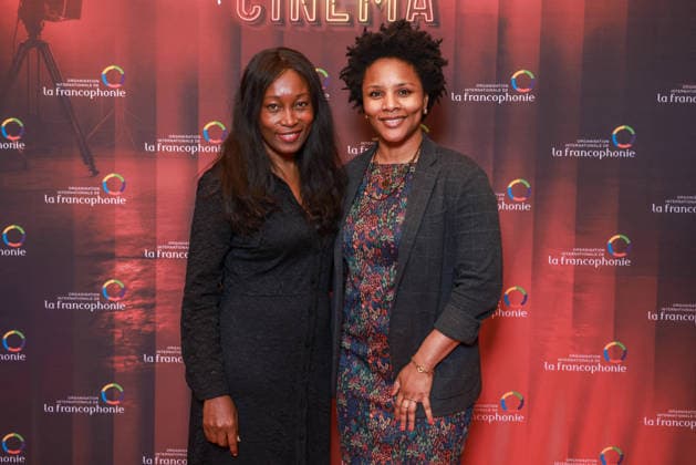 La Francophonie Fait Son Cinema Photocall - Paris Anne Louise Mesadieu and Gessica Geneus attend the photocall for the La Francophonie Fait Son Cinema evening held at the Elysees Biarritz in Paris, France on June 3, 2026. Photo by David Boyer ABACAPRESS.COM Paris France  Copyright: xBoyerxDavid ABACAx
