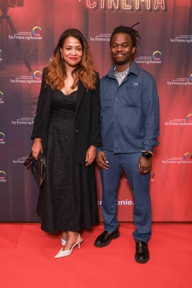 La Francophonie Fait Son Cinema Photocall - Paris Samantha Biffot and Rafiki Fariala attend the photocall for the La Francophonie Fait Son Cinema evening held at the Elysees Biarritz in Paris, France on June 3, 2026. Photo by David Boyer ABACAPRESS.COM Paris France  Copyright: xBoyerxDavid ABACAx
