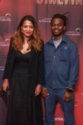 La Francophonie Fait Son Cinema Photocall - Paris Samantha Biffot and Rafiki Fariala attend the photocall for the La Francophonie Fait Son Cinema evening held at the Elysees Biarritz in Paris, France on June 3, 2026. Photo by David Boyer ABACAPRESS.COM Paris France  Copyright: xBoyerxDavid ABACAx