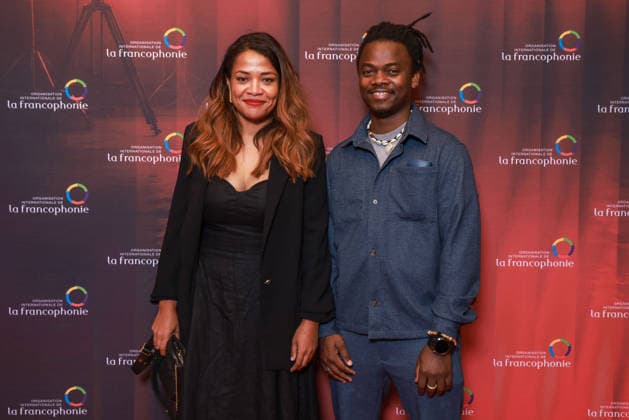 La Francophonie Fait Son Cinema Photocall - Paris Samantha Biffot and Rafiki Fariala attend the photocall for the La Francophonie Fait Son Cinema evening held at the Elysees Biarritz in Paris, France on June 3, 2026. Photo by David Boyer ABACAPRESS.COM Paris France  Copyright: xBoyerxDavid ABACAx