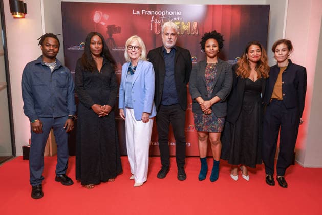 La Francophonie Fait Son Cinema Photocall - Paris Rafiki Fariala, Anne Louise Mesadieu, Caroline de Saint Hilaire, Georges Schoucair, Gessica Geneus, Samantha Biffot and Laïla Marrakchi attend the photocall for the La Francophonie Fait Son Cinema evening held at the Elysees Biarritz in Paris, France on June 3, 2026. Photo by David Boyer ABACAPRESS.COM Paris France  Copyright: xBoyerxDavid ABACAx