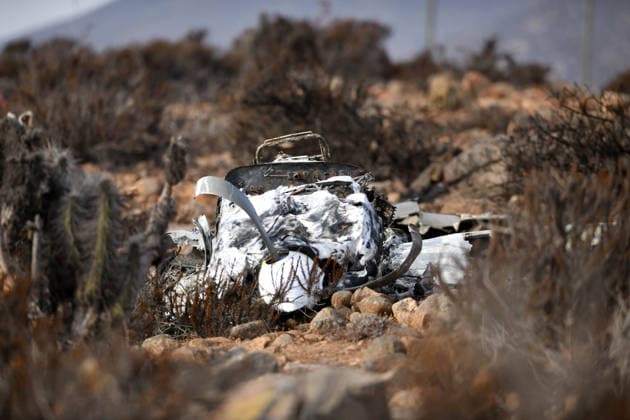 La Higuera June 03, 2026 Pillan T 35 aircraft of the Chilean Air Force suffers plane crash in the area of quebrada onda in the commune of La Higuera, Coquimbo region Alejandro Pizarro Ubilla Aton Chile, La Higuera Chile Aton 1162026  Copyright: ALEJANDROxPIZARRO ATONCHILE